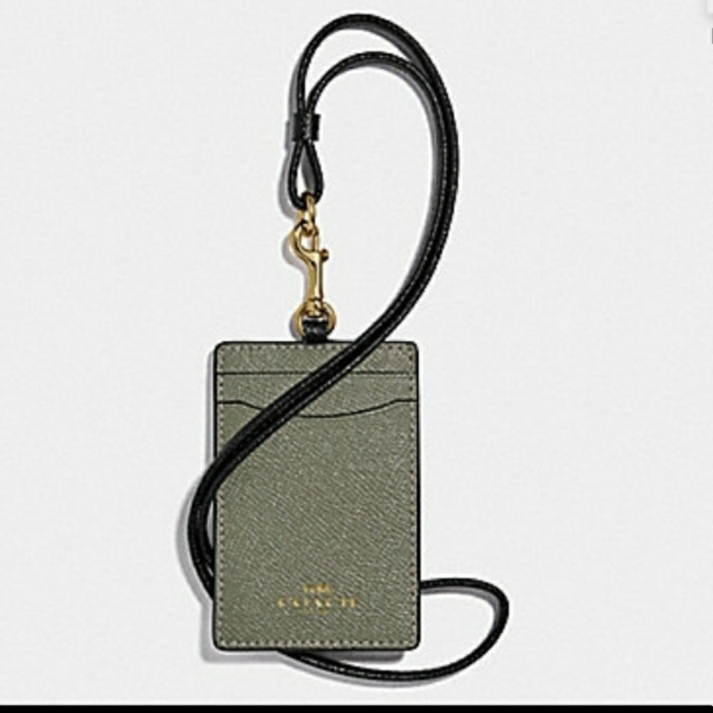 Coach Colorblock Lanyard ID